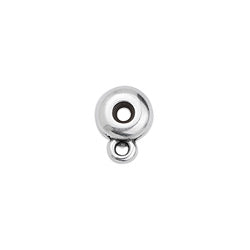 Bead stopper with ring 8mm 2.0mm - Size 8x10.9mm - Hole 2mm