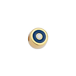 Eye bead 3 - Size 8.5x9mm - Hole 3mm
