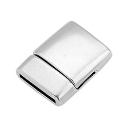 Magnetic clasp for 13x2mm - Size 22.2x16.9mm - Hole 13x2mm