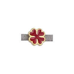 Clover motif for 3x2mm - Size 8.4x9mm - Hole 3x2mm