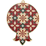 Pomegranate Mosaic pattern - Size 77x108mm