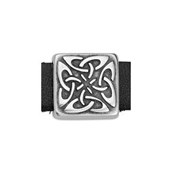 Celtic square motif for 10x2.5mm - Size 13.7x5.1mm - Hole 10x2.5mm