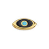 Eye motif oval with 2 holes 1.5mm - Size 17.9x9.8mm - Hole 1.5mm