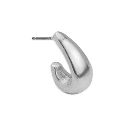 Earring hook bold 20mm with titanium pin - Size 7.9x19mm