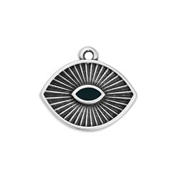 Eye motif with navette setting 4248 pendant - Size 19.2x17.1mm