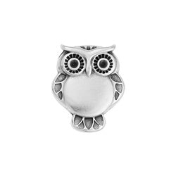 Owl motif for 10x2.5mm - Size 14.6x17.7mm - Hole 10x2.5mm