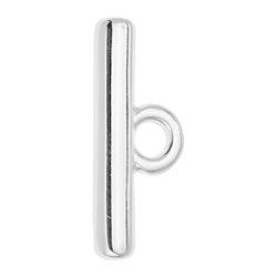 Bar 30mm part 2 of toggle clasp - 30,9x12,4mm