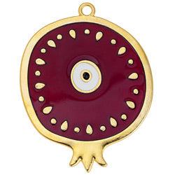 Pomegranate motif with eye - 54,7x71mm