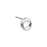 Earring circle 10mm with titanium pin - 10x10mm