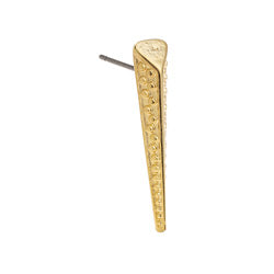 Earring stick with grains with titanium pin - 5,4x26,2mm