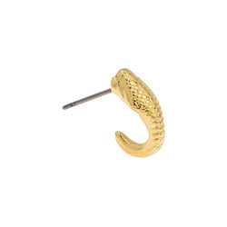 Earring snake with titanium pin - 5,1x13,2mm