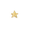 Star bead with No 3 Φ1.5mm - 8,6x8,6mm