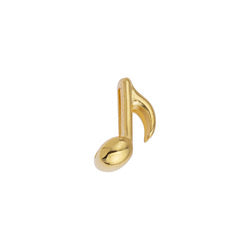 Musical note motif for 10x2.5mm - 6,7x13,5mm