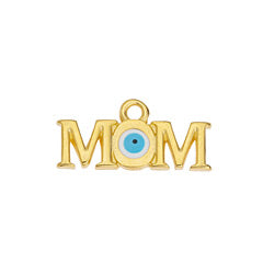 Motif mom with eye pendant 20,1x9,7mm