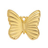Motif butterfly realistic pendant 24,6x22,7mm