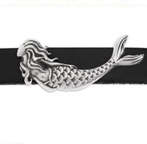 Mermaid motif for 10x2.5mm - Size 34.6x14mm - Hole 10x2.5mm