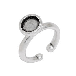 Ring 17mm with setting 8mm - Size 21.7x28.3mm