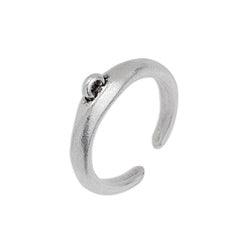 Bold ring 17mm with ring - Size 19.9x4.4mm
