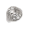 Lion's head ring 17mm - Size 22.5x19.2mm