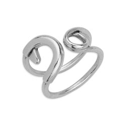 Ring 17mm safety pin - Size 20x22mm
