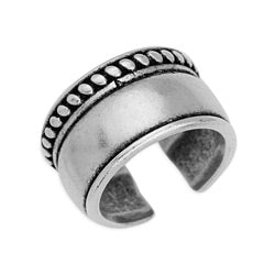 Ring with twisted rope detail 17mm - 21,7x21,7mm
