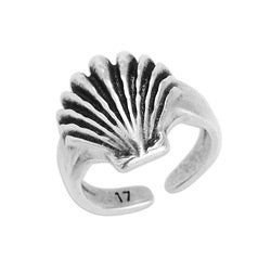 Ring clamshell 17mm - Size 21x17.8mm
