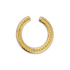 Cuff earring with grains 20mm - Size 19x2.9mm