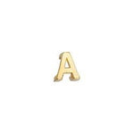 Letter a grip-it slider for 5x2.5mm - Size 6.8x7.7mm - Hole 5x2.5mm