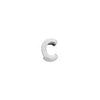 Letter c grip-it slider for 5x2.5mm - Size 6.8x7.7mm - Hole 5x2.5mm