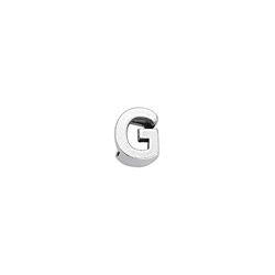 Letter g grip-it slider for 5x2.5mm - Size 6.8x7.7mm - Hole 5x2.5mm