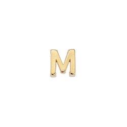 Letter m grip-it slider for 5x2.5mm - Size 6.8x7.7mm - Hole 5x2.5mm