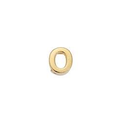 Letter o grip-it slider for 5x2.5mm - Size 6.8x7.7mm - Hole 5x2.5mm