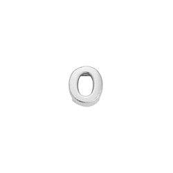 Letter o grip-it slider for 5x2.5mm - Size 6.8x7.7mm - Hole 5x2.5mm