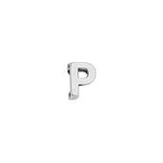 Letter p grip-it slider for 5x2.5mm - Size 6.8x7.7mm - Hole 5x2.5mm