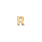 Letter r grip-it slider for 5x2.5mm - Size 6.8x7.7mm - Hole 5x2.5mm
