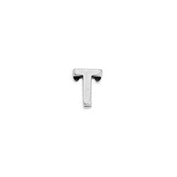 Letter t grip-it slider for 5x2.5mm - Size 6.8x7.7mm - Hole 5x2.5mm