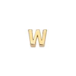 Letter w grip-it slider for 5x2.5mm - Size 6.8x7.7mm - Hole 5x2.5mm