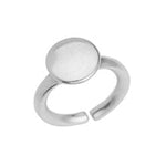 Ring 17mm african with round shape 10mm - Size 11.3x25.1mm