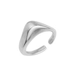 Ring 15mm wave - 19,2x6,2mm