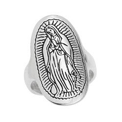 Ring oval Madonna 17mm - 27,4x20,2mm