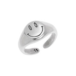 Ring happy face 15mm - 10,4x20,05mm