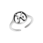 Ring zodiac sign Pisces 17mm - 11,9x20,6mm