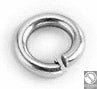Brass jump ring ext. 12mm-1.2mm - Size 12x12mm