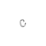 Brass jump ring openned oval - 6.3x5.1mm-1mm