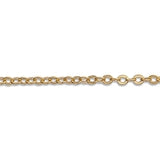 Brass chain 1,6x2mm - Size 1.6x2mm