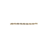 Brass chain oval 1.6x1.2mm - Size 1.6x1.2mm