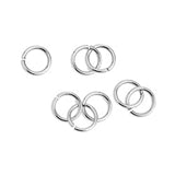 Brass jump ring ext. 6mm-0.7mm - Size 6x6mm
