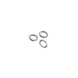 Brass jump ring oval ext. 3x4mm-0.6mm - Size 4x3mm