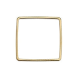 Brass square 20mm - Size 20x20mm