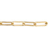 Brass chain oval 10.2x3.5mm - Size 10.2x3.5mm